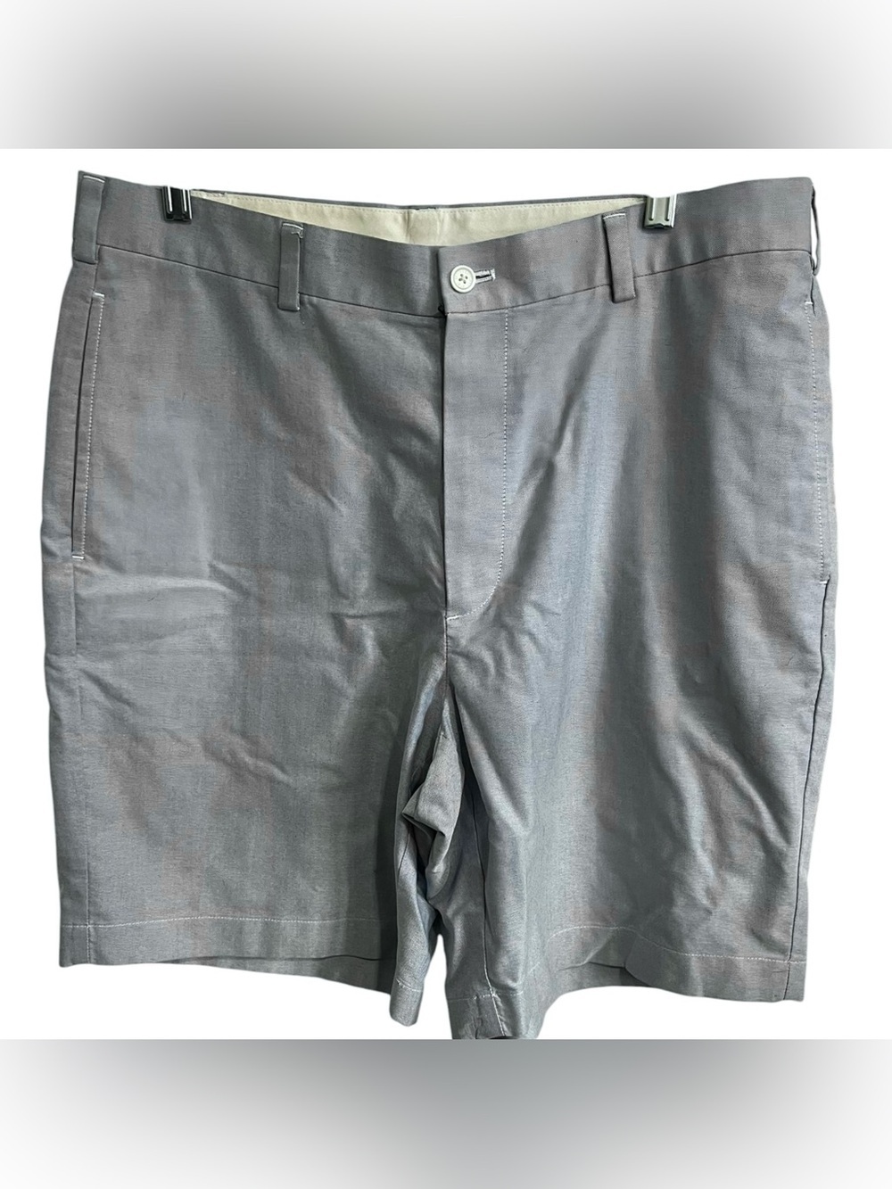 Brooks Brothers Blue Flat-Front Men's Shorts 36w EUC